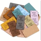 Felvarrható cimke "Made With Love" vegyes színekben