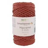 Schachenmayr macramé 3 mm téglavörös