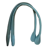 Kézműves bőr felvarrható táskafül 60 cm