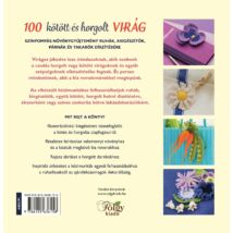 100 kötött és horgolt virág kézimunka könyv