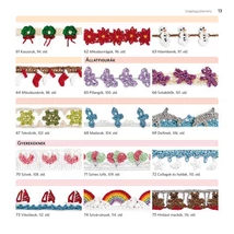 Horgolt szegélyek -75 csodás modell párnák, kendők, szoknyák díszítésére