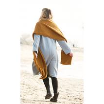 sál guernsey-i mintával alpaca classico fonalból kötve