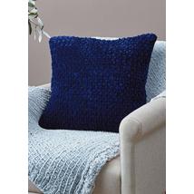 luxury velvet zsenilia fonalból horgolt párna