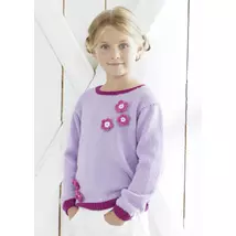 Soft & Easy Fine kötött kislány pulóver
