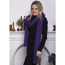 ujjas sál, elegant mohair flitterekkel