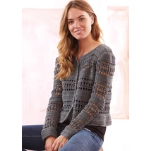 Horgolt nyári kardigán, Soft & Easy horgolásminta