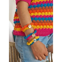 Karkötő kislányoknak, Catania horgolásminta