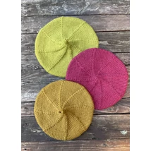 Lótuszvirág mintás sapka kötésminta, Alpaca Classico