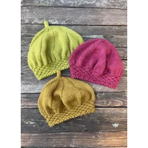 Lótuszvirág mintás sapka kötésminta, Alpaca Classico