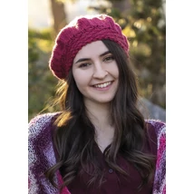 Lótuszvirág mintás sapka kötésminta, Alpaca Classico