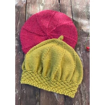 Lótuszvirág mintás sapka kötésminta, Alpaca Classico