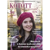 Kötött kedvenceink magazin lapcsomag 2025 ősz-tél