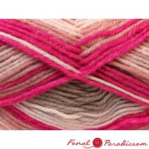 Baby Wool Print rózsaszín, fukszia árnyalatai