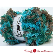 Amorgos türkiz, zöld, barna