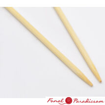 Bambusz egyenes kötőtű rövid tanuló tű 4 mm