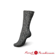 Regia 8- szálas  color zoknifonal 150 g fekete szürke 08061