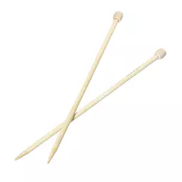 Bambusz egyenes kötőtűk
