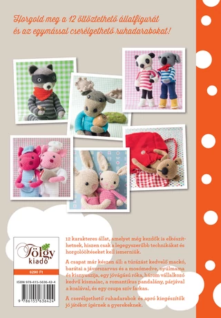 Fonalfalva vidám lakói kézimunka könyv