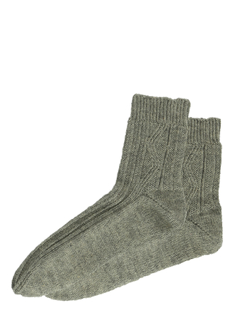 Csavart szemesmintás férfizokni bumeráng sarokkal 4 szálas zokni fonalakra