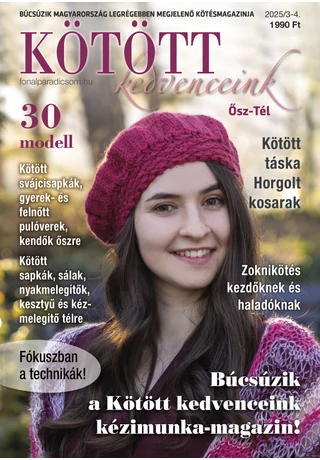 Kötött kedvenceink magazin 2025 ÖSZ-TÉL