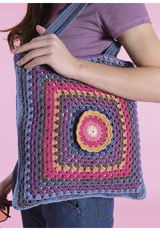 Horgolt táska, horgolásminta