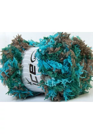 Amorgos türkiz, zöld, barna