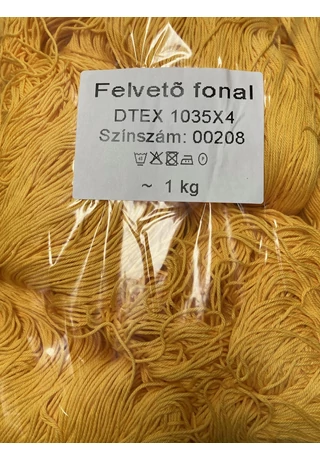 kezeletlen natur pamutfonal, motring