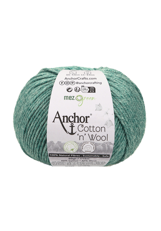 Anchor Cotton &amp;quot;n&amp;quot; Wool smaragd zöld 00188