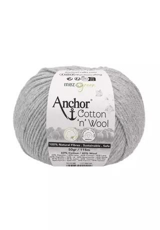 Anchor Cotton &amp;quot;n&amp;quot; Wool szürke