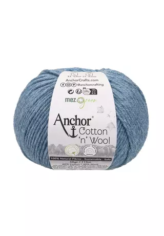 Anchor Cotton &amp;quot;n&amp;quot; Wool zafir kék 00410