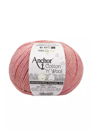 Anchor Cotton &amp;quot;n&amp;quot; Wool topáz rózsaszín 00895