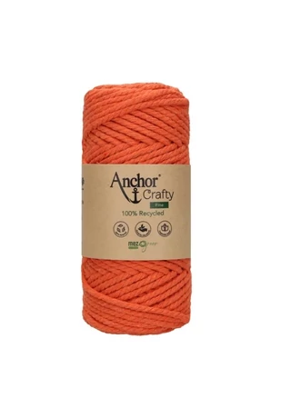Anchor Crafty Fine makramé fonal, 3 mm narancssárga