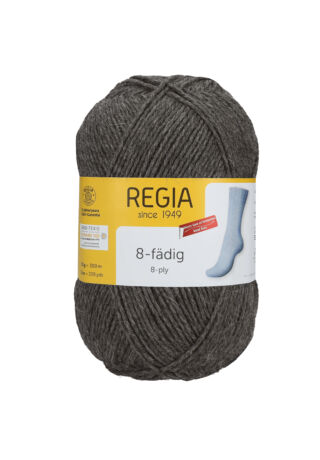 Regia 8- szálas  zoknifonal közép szürke 150 g  00044