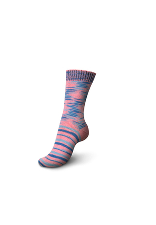 Regia Pairfect Crazy Neon Color 4 szálas zoknifonal rózsaszín-kék 07146