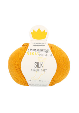 Regia Premium Silk arany sárga zoknifonal 00025