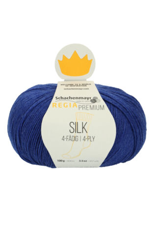 Regia Premium Silk tengerészkék zoknifonal 00056
