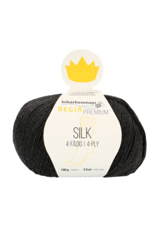 Regia Premium Silk antracit szürke melirozott 00098