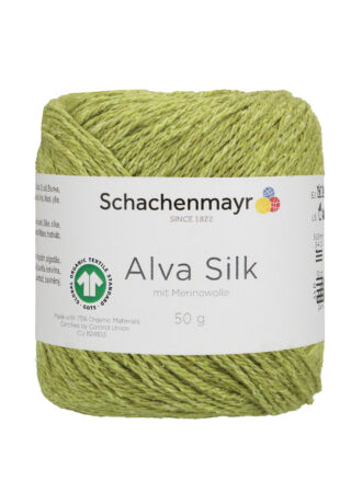 Alva Silk alma zöld 00070