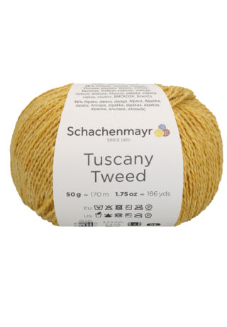 Tuscany Tweed napsárga 00025