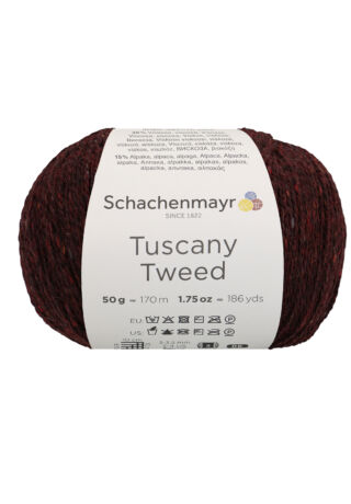 Tuscany Tweed gránát alma bordó 00033