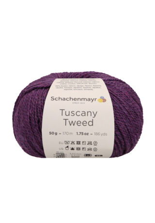 Tuscany Tweed sötét lila 00048