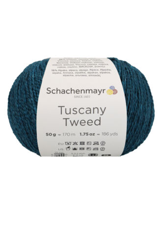 Tuscany Tweed petróleum zöld 00069