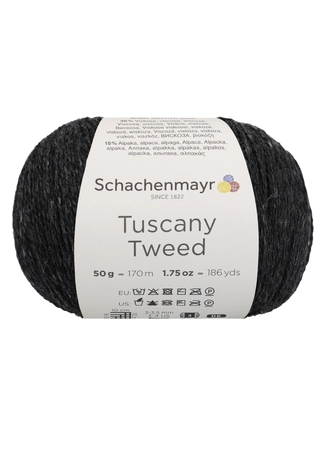 Tuscany Tweed antracit szürke 00098