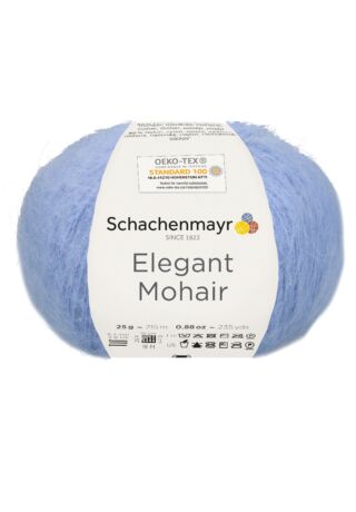 Elegant Mohair világos kék 00053