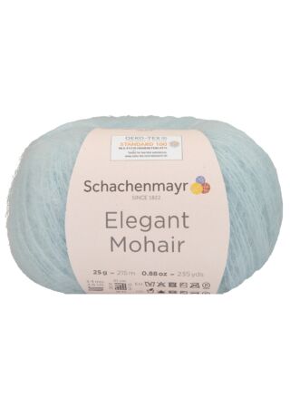 Elegant Mohair jég kék 00054
