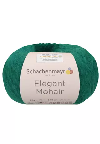 Elegant Mohair  smaragd zöld 00070