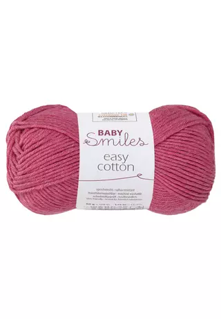 Easy Cotton Baby Smiles málna piros 01136