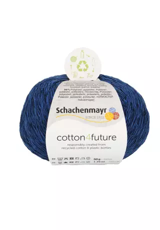 Cotton 4future óceán kék 00059