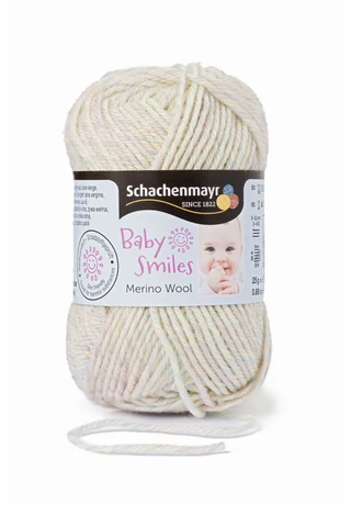 Merino Wool Baby Smile Pasztel Color 01080