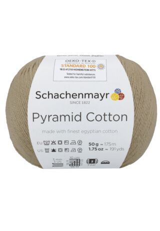 Pyramid Cotton extrafinom pamutfonal bézs színben
